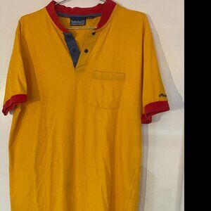 Vintage Timberland Atlantis Polo Men's XL – Bold Yellow/Red/Blue
